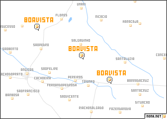 map of Boa Vista