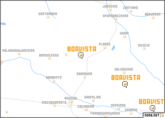 map of Boa Vista