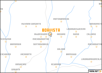 map of Boa Vista