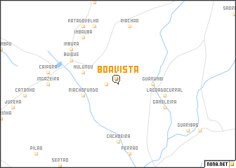 map of Boa Vista