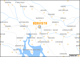 map of Boa Vista