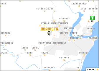map of Boa Vista