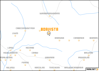 map of Boa Vista