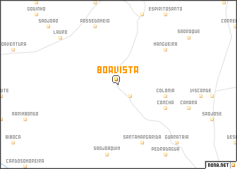 map of Boa Vista