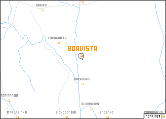 map of Boa Vista