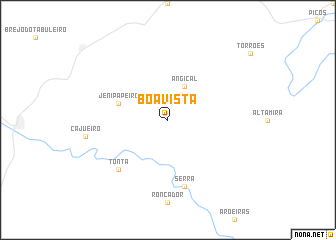 map of Boa Vista