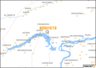 map of Boa Vista