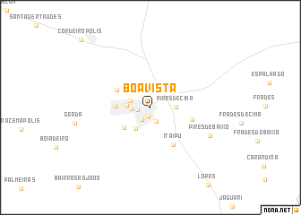 map of Boa Vista