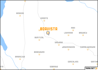 map of Boa Vista