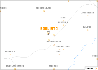 map of Boa Vista