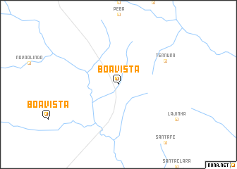 map of Boa Vista