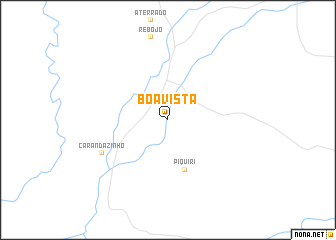 map of Boa Vista