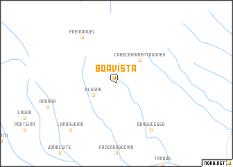 map of Boa Vista