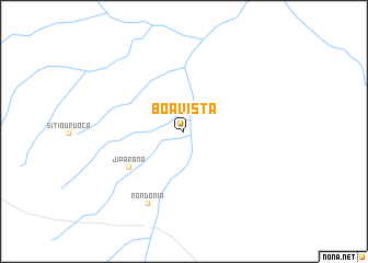 map of Boa Vista