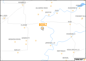 map of Boaz