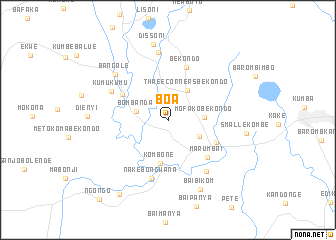 map of Boa