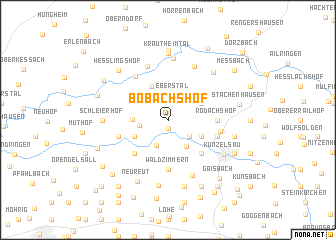 map of Bobachshof