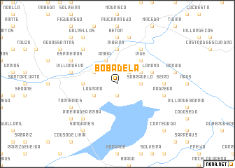 map of Bobadela