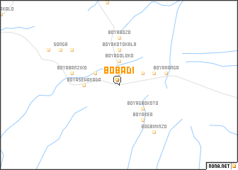 map of Bobadi