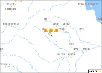 map of Bobadu
