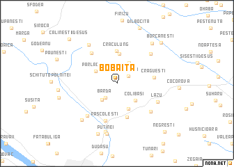 map of Bobaiţa