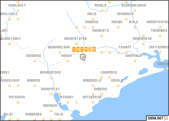 map of Bobaka