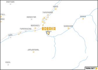 map of Bobaka