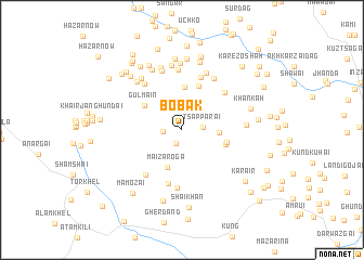 map of Bobak