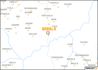 map of Bobala