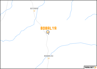 map of Bobalya