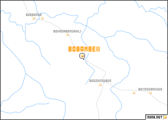 map of Bobambe II