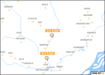 map of Bobana