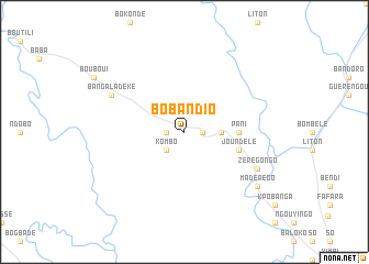 map of Bobandio