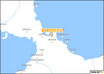 map of Bobaneigu