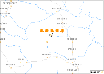 map of Bobanganda
