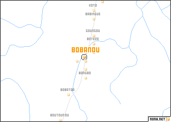 map of Bobanou