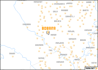 map of Bobara