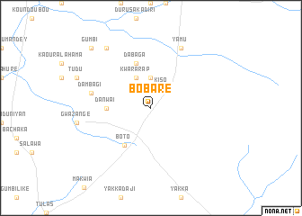 map of Bobare