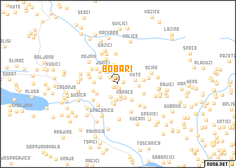 map of Bobari