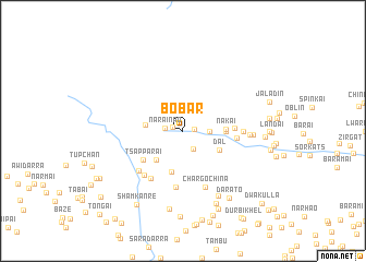 map of Bobar