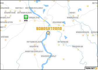 map of Bobasatrana