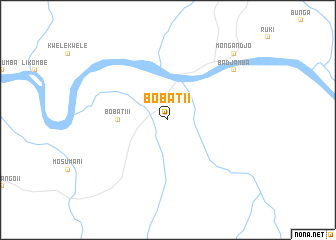 map of Bobati I