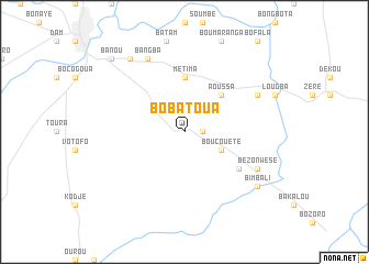 map of Bobatoua