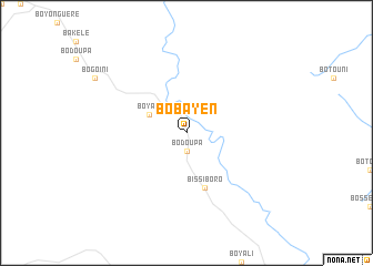 map of Bobayen