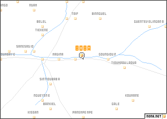 map of Boba