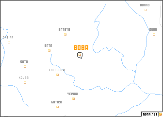 map of Boba