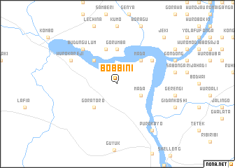 map of Bobbini