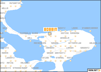 map of Bobbin