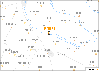 map of Bobei