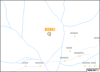 map of Bobei